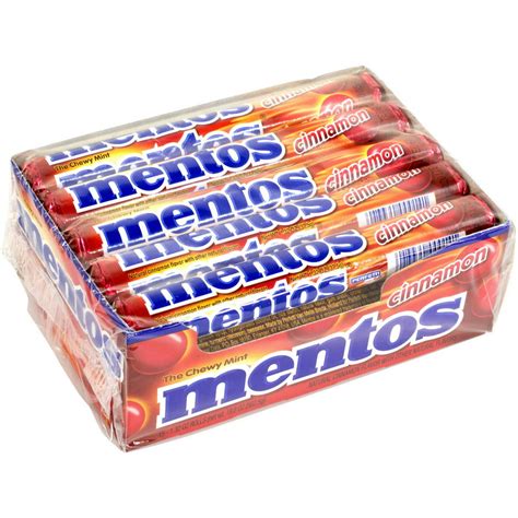 Mentos Cinnamon Chewy Mints 132 Oz 15 Count