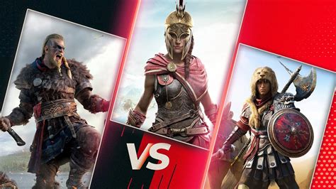 Assassin S Creed Valhalla Vs Odyssey Vs Origins Comparison Direct