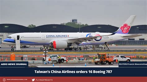 Taiwans China Airlines Orders Boeing