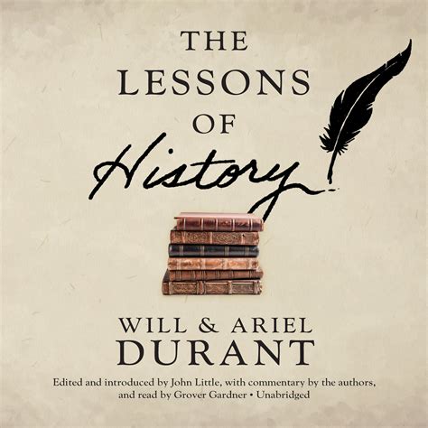 The Lessons Of History Audiobook Written By Will Durant Audio Editions