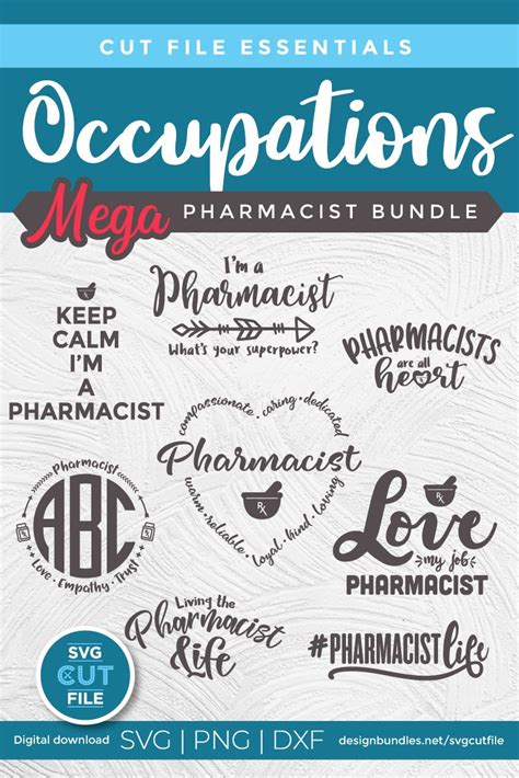 Download Pharmacist svg bundle - 8 pharmacy svg files for crafters (521116) | Cut Files | Design Bundles