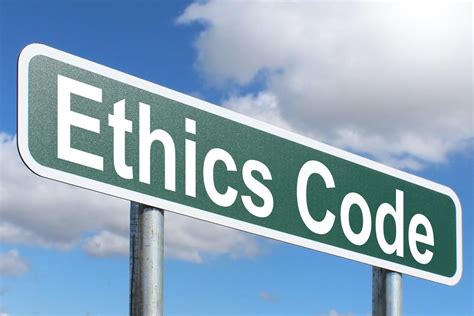 Ethics Code Free Of Charge Creative Commons Green Highway Sign Image