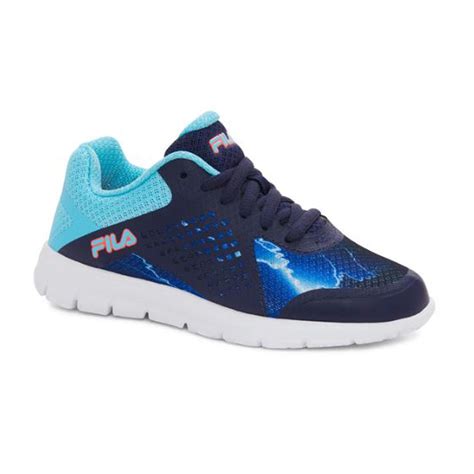 Fila Boys Blue Faction Athletic Shoe