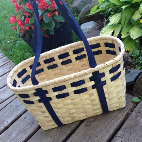 Shoppers Tote Basket Joannas Collections Country Home Basketry