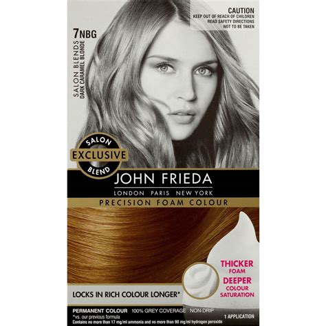 Product titlejohn frieda sheer blonde permanent precision hair co. John Frieda Foam Hair Color | Galhairs