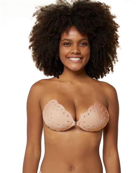 Niidor Reusable Strapless Push Up Invisible Adhesive Bra For Women