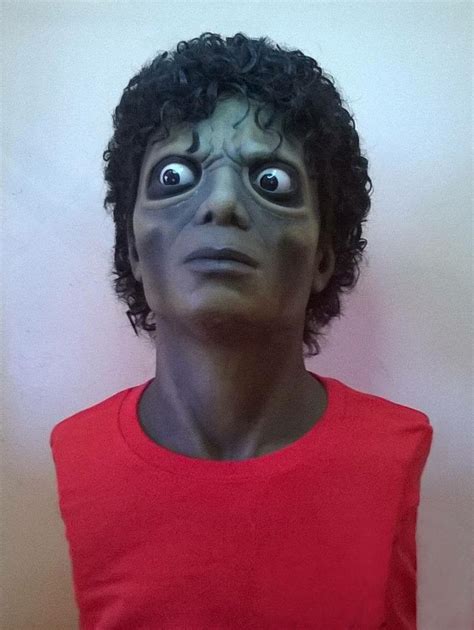 11 Lifesize Realistic Bust Michael Jackson Thriller 1835083823
