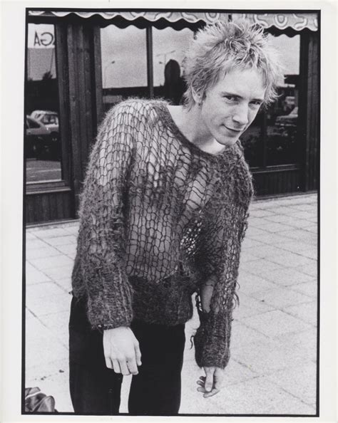 Sex Pistols Original Vintage Johnny Rotten Photograph