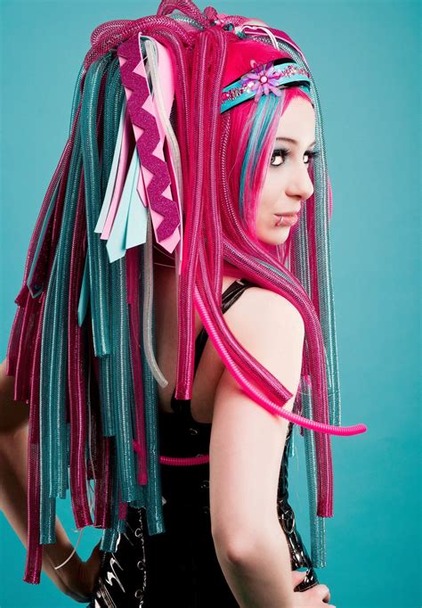 I Am Thinking Of Adding In Some Cyberlox To My Dreads For A Bit Of Fun Also Zoe Has Been