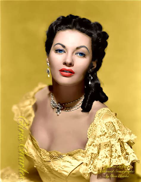 A Woman In A Yellow Dress With Blue Eyes And Red Lipstick On Her Lips