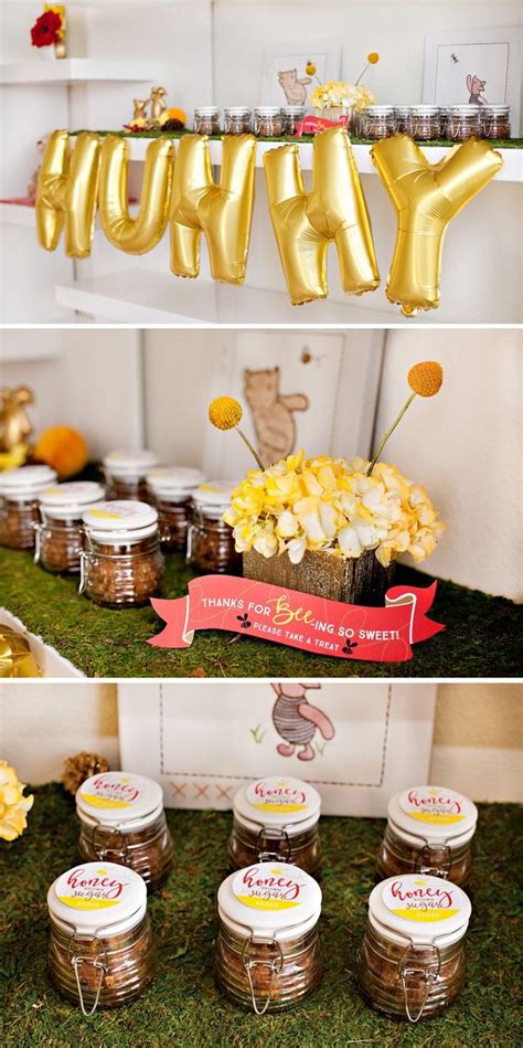 Classic Winnie The Pooh Baby Shower Ideas Winnie The Pooh First