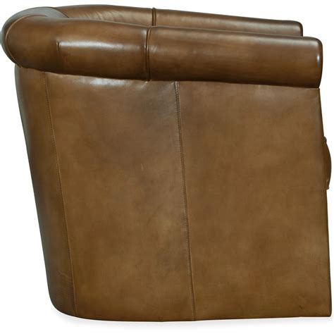Hooker Furniture Club Chairs Cc388 Sw 083 Axton Swivel Leather Club