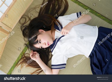 Estudiante Japonesa Dama En La Habitaci N Foto De Stock Editar Ahora