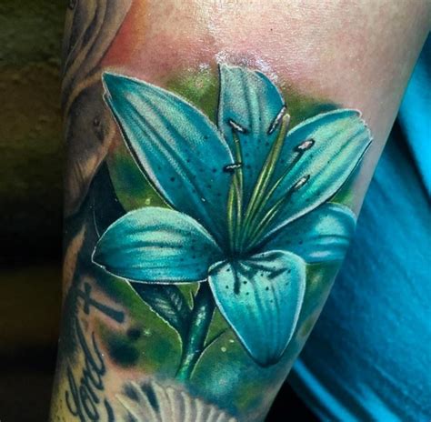 4 Beautiful Flowers Tattoos By Geoffery Shelter