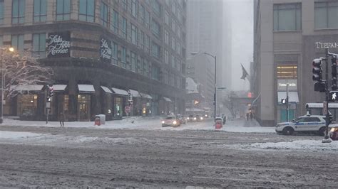 Chicago Snowstorm Raw Footage Feb 1 2015 Youtube
