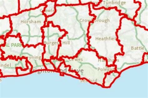 How Sussexs Election Map Is Set To Change Forever As 7 New