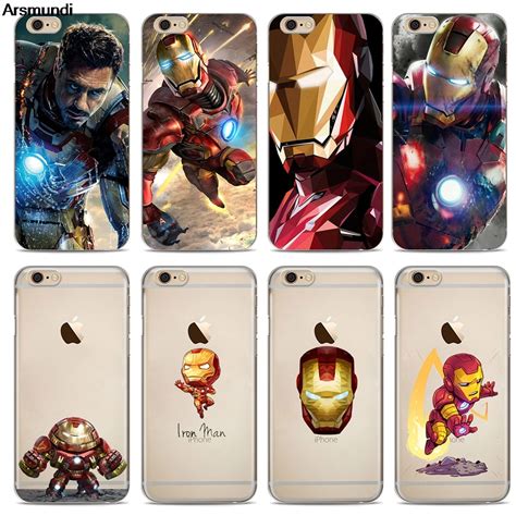 Arsmundi Iron Man Superhero The Avengers Marvel Comics Phone Cases For