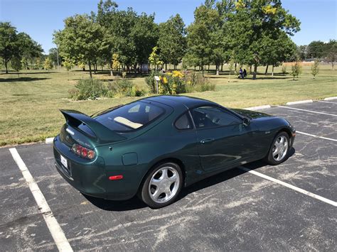 Deep Jewel Green Pearl 1997 Toyota Supra Turbo Is Looking For Its