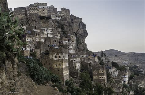 Al Hajjarah Village Haraz Mountains Of Yemen Phil Marion 206
