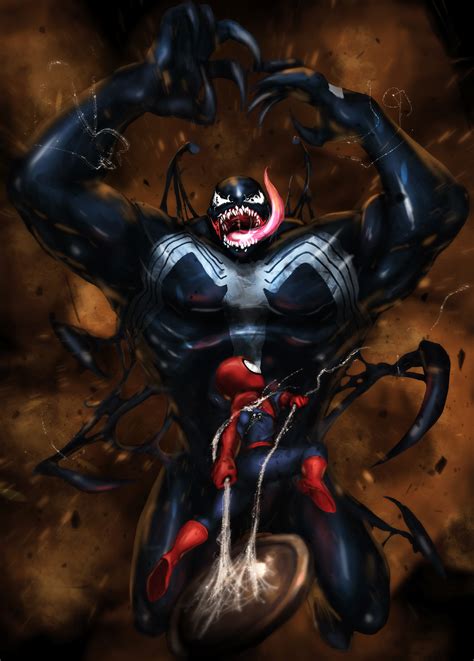 Venom (tom hardy) makes his big debut.buy the movie: Venom on Behance