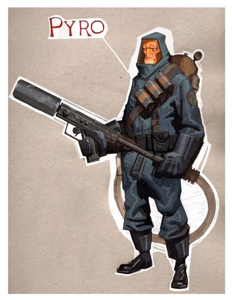 Many Have Probably Seen This Concept Art For The Unmasked Pyro Games