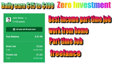 Best Income Part Time Job Work From Home Freelance Picoworkercom