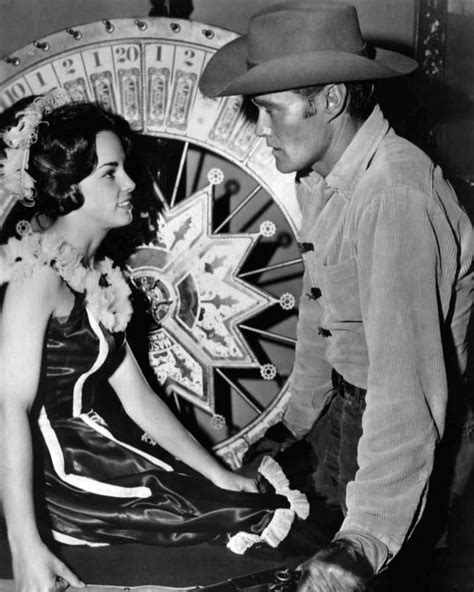 Beverly Englander And Chuck Connors The Rifleman 8x10 Publicity Photo