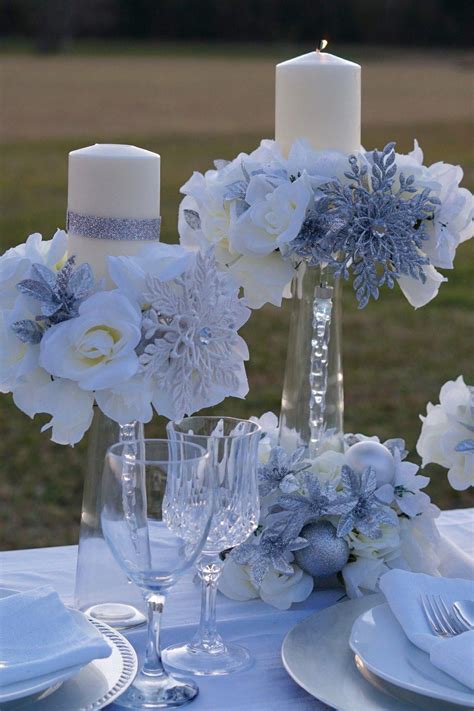 Classy Reached Inexpensive Wedding Centerpieces Add To Favo Winter