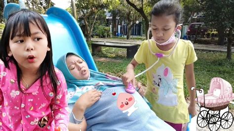Gawat ‼️ Ibu Hamil Mau Melahirkan Di Taman Main Dokter Dokteran Youtube