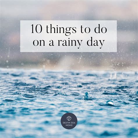 10 Things To Do On A Rainy Day Destin To 30a