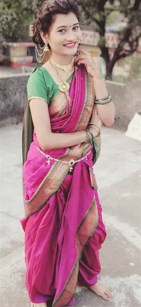 Pin By Moondancer On Marathi Sareenauvari Saree Kashta Saree