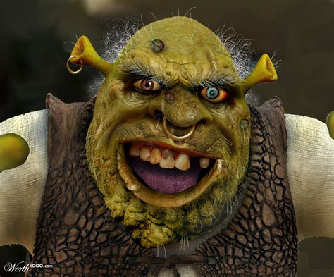 Ugly Shrek Worth1000 Contests