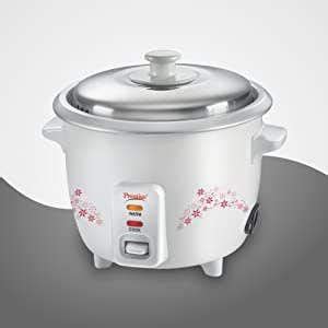 Prestige Delight Prwo Rice Cooker With Close Fit Lid Off White