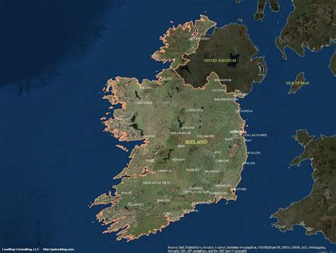 Ireland Satellite Maps Leaddog Consulting