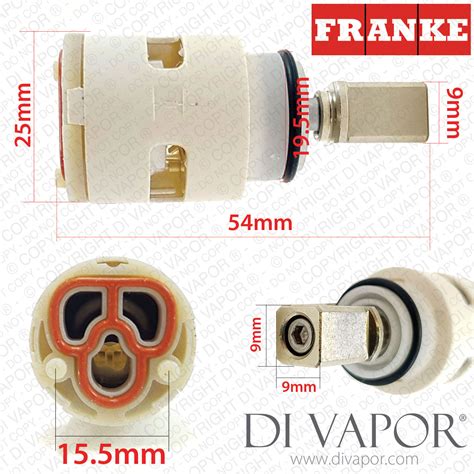 Franke 1950141 25mm Single Lever Mixer Tap Cartridge Replacement