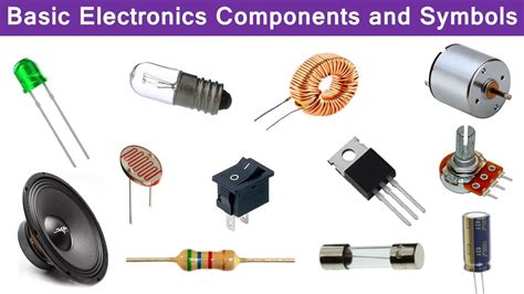 10 Common Electronic Components And Their Symbols Ibe Electronics