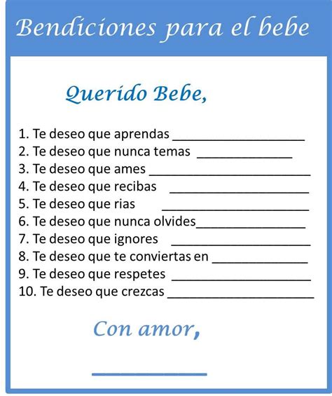 Maybe you would like to learn more about one of these? Baby Shower Games in Spanish - My Practical Baby Shower ...