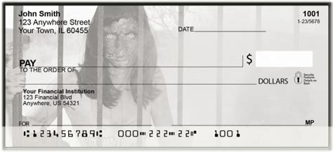 Fear Of Zombies Personal Checks Bank Checks Now
