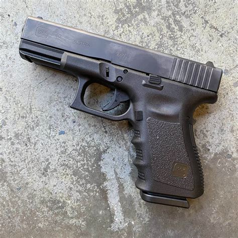 Glock 9mm Pistol Silver