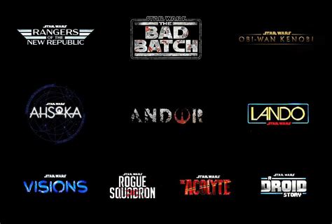 Updated Punch It Huge List Of Star Wars Projects Coming To Disney