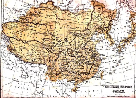 China History Maps 1644 1912 Qing Ching Manchu