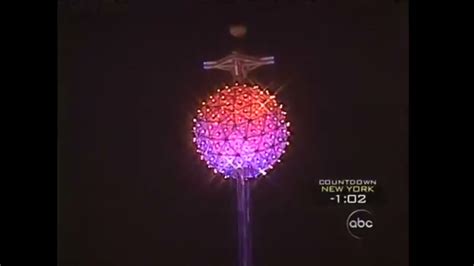 Abc New Years Eve 2000 Ball Drop Added Countdown Sounds Youtube
