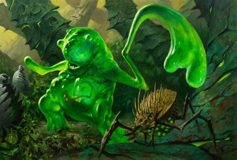 Primordial Plasm Mtg Art From March Of The Machine Set By Adam Paquette