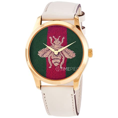 Gucci Ya1264128 G Timeless Ladies Quartz Watch