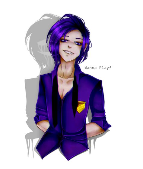 Fnaf Purple Guy By Heruine On Deviantart