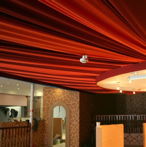 Draped Finish For A Restaurant Ceiling Oasis Events