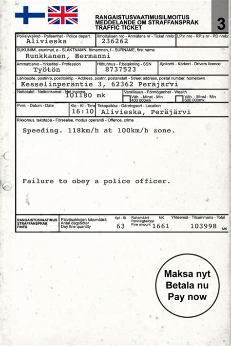 We'd like to set additional cookies to understand how you use gov.uk, remember your settings and improve government services. Traffic ticket | My Summer Car Wikia | Fandom