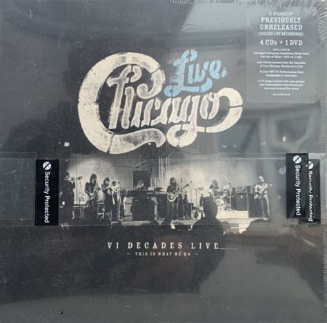 Chicago Vi Decades Live This Is What We Do 4 Cd Dvd Set For Sale