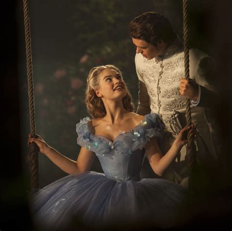 First and foremost cinderella's a daughter, and the prince is a son, and they're so influenced by their parents. Movie review: A classy-looking 'Cinderella' conveys upbeat messages | Pittsburgh Post-Gazette