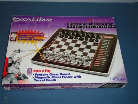 Excalibur Stiletto 2 Electronic Chess Game 48498329
